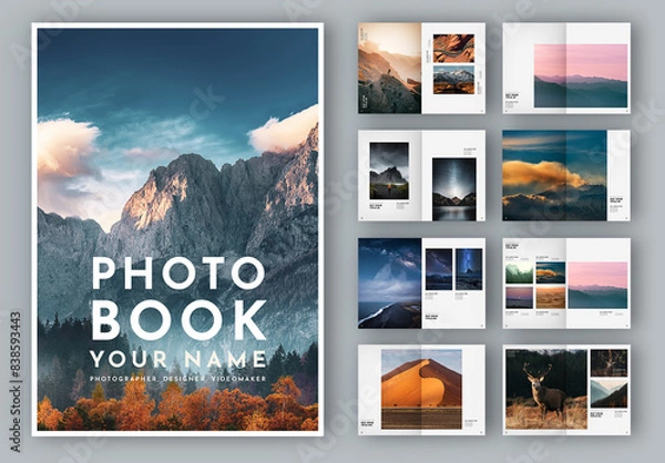 Obraz Photo Book Album Layout