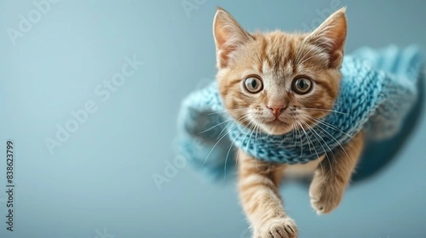 Obraz Claws of Justice: Superhero Cat's Quest