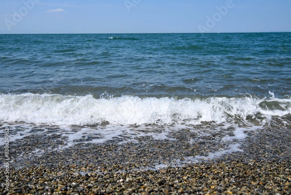 Obraz 打ち寄せる白波