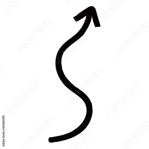 Obraz Arrow Brush Stroke
