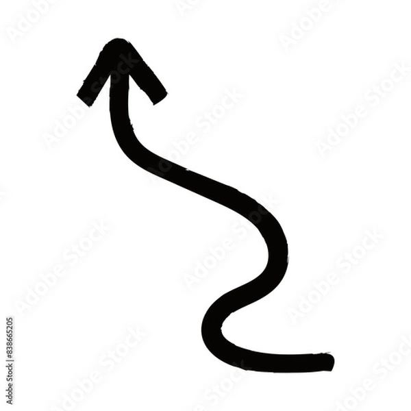 Obraz Arrow Brush Stroke
