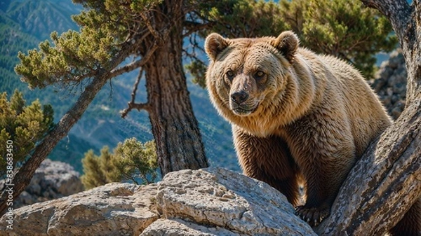 Obraz หมีกรีซลี