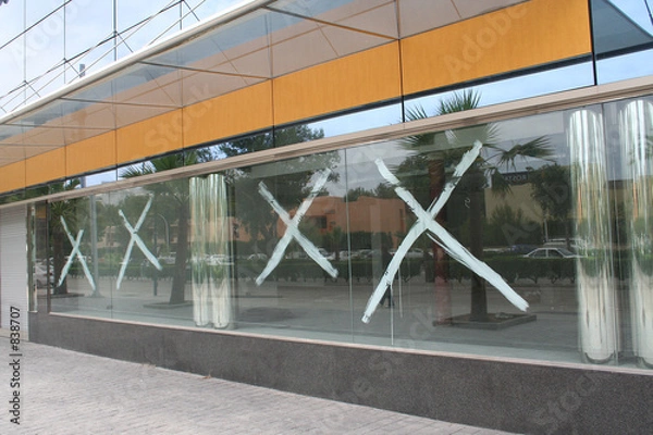 Obraz das schaufenster