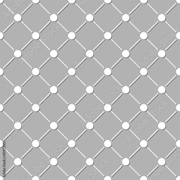 Fototapeta Vector seamless pattern.  Repeating geometric tiles