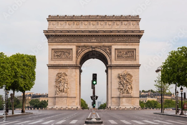 Obraz Arc de Triomphe/Arch of Triumph in Paris