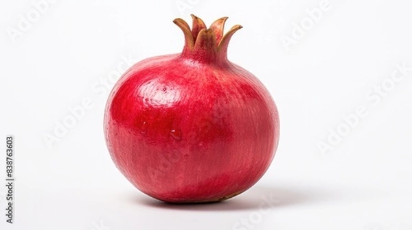 Fototapeta Pomegranate fruits Isolated on white background