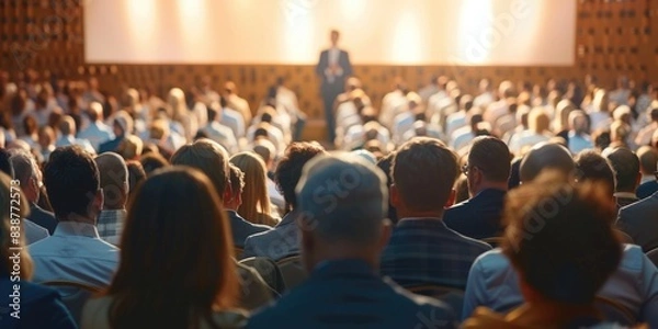 Fototapeta Crowd gathering