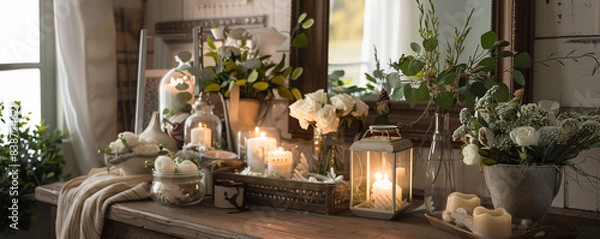 Obraz flowers in the kitchen