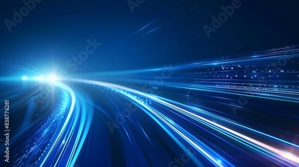 Fototapeta Vector abstract of science futuristic energy technology