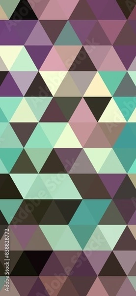 Fototapeta triangular motif. triangle pattern. tribal motif. triangle background