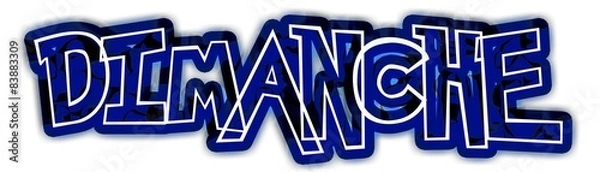 Fototapeta Dimanche