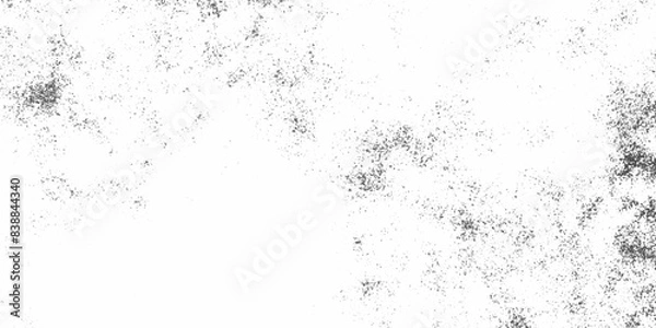 Fototapeta Grunge black and white crack paper texture design and texture of a concrete wall with cracks and scratches background. surface of old and dirty outdoor building wall texture.