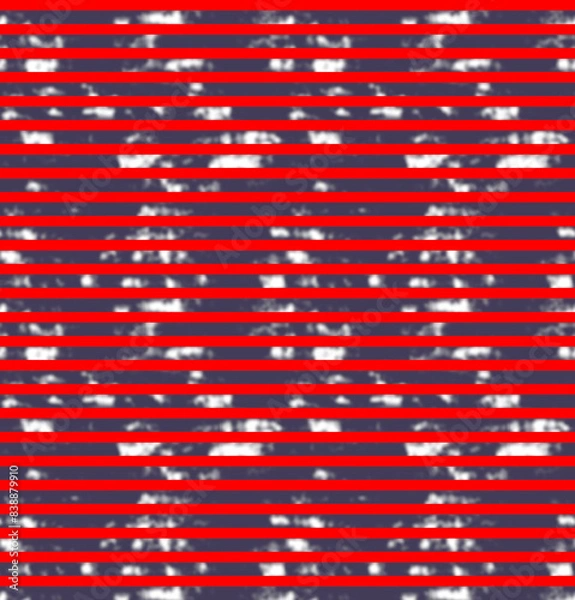 Obraz Abstract pattern with red stripes