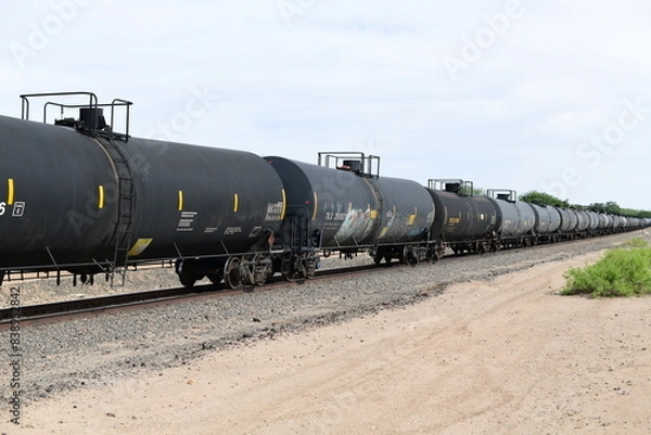 Fototapeta american freight train 