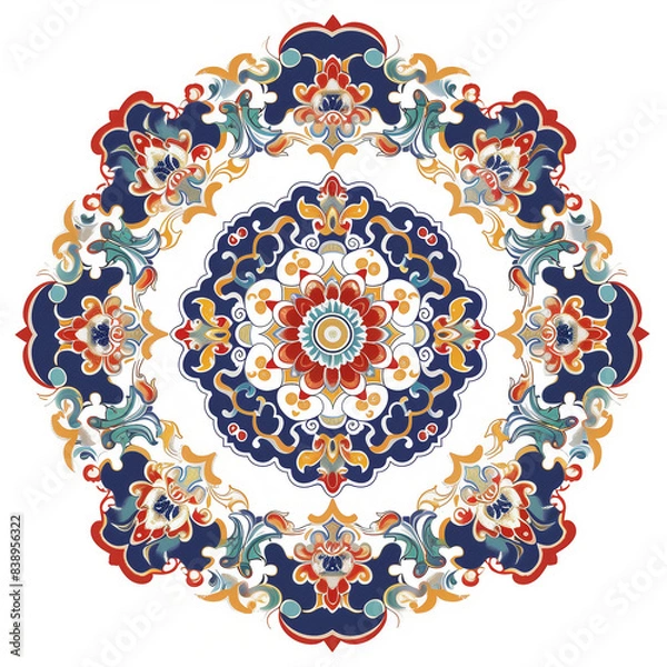 Obraz 한국 전통문양, 단청, Korean traditional patterns