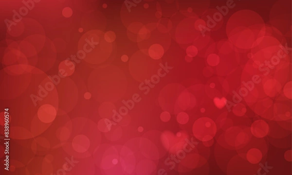 Fototapeta Realistic bokeh lights wallpaper design