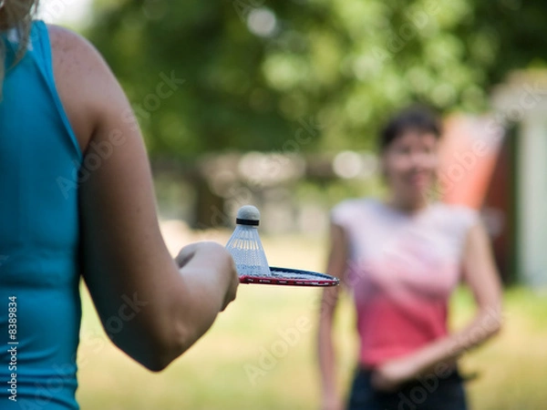 Obraz Badminton ladies