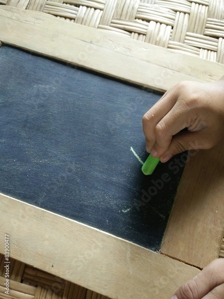 Obraz sketch on the board