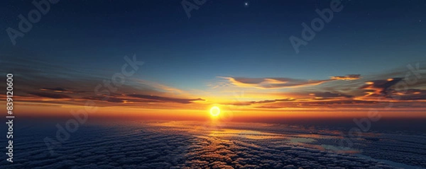 Obraz sunset over the sea