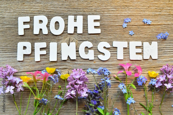 Obraz Frohe Pfingsten