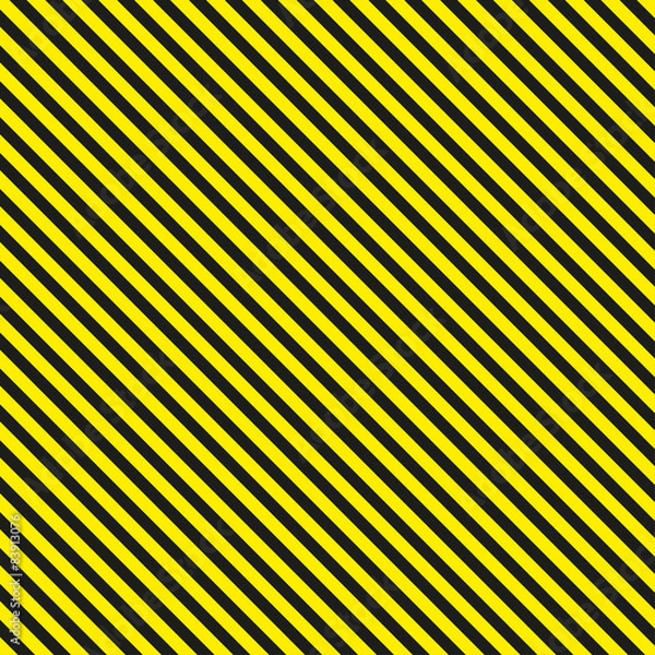 Fototapeta Seamless diagonal background caution pattern