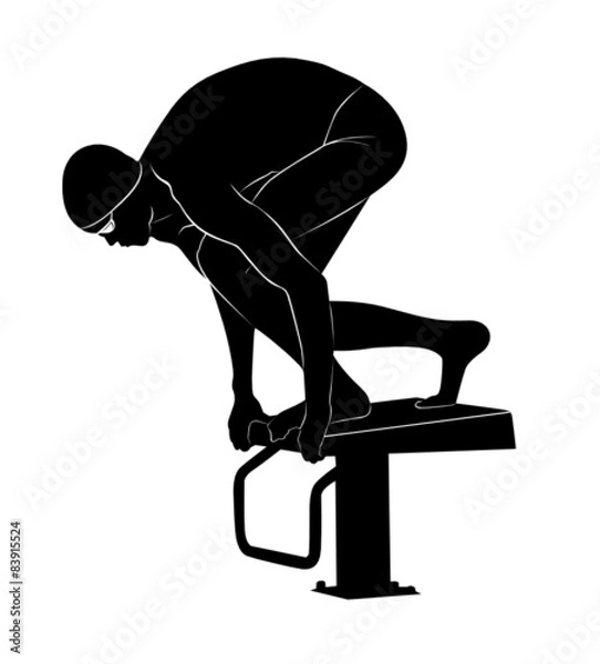 Obraz swimmers athletes