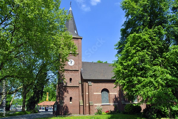 Obraz Vorderansicht Kirche Gelsenkirchen