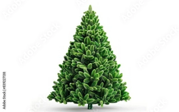 Obraz Green Vibrant Christmas Tree