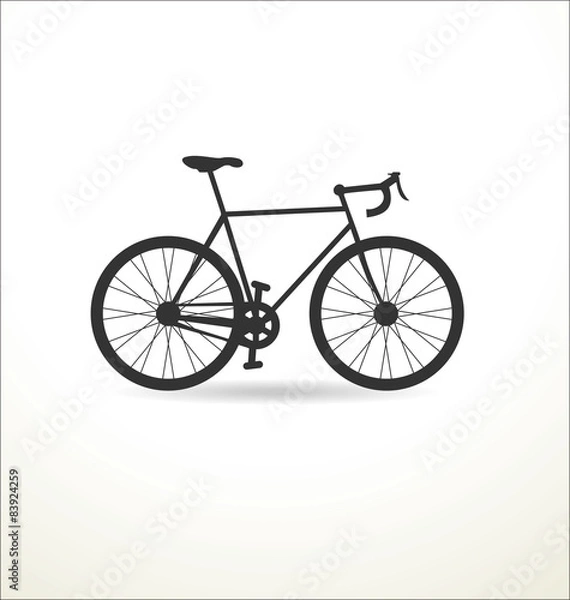 Fototapeta Sport Bicycle vector