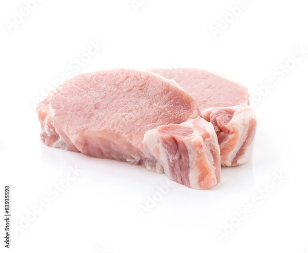 Obraz raw meat pork steak