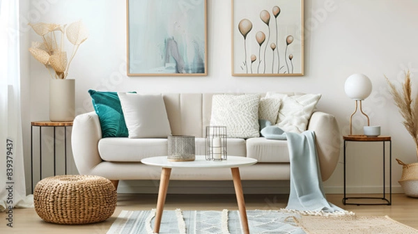 Fototapeta modern living room