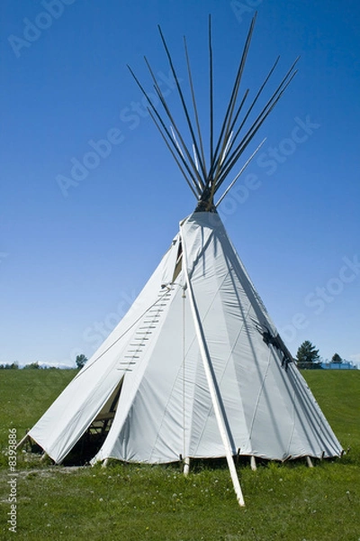 Fototapeta Native American Teepee