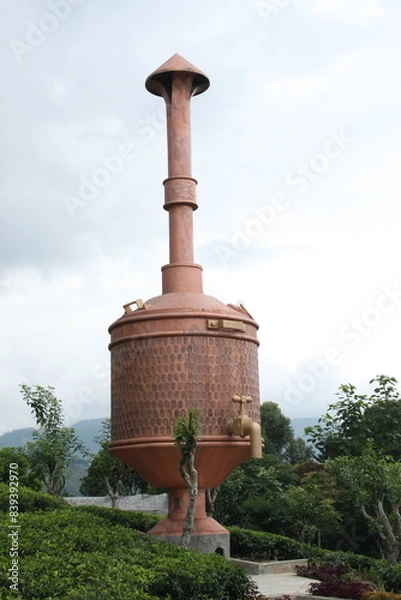 Fototapeta old water tower