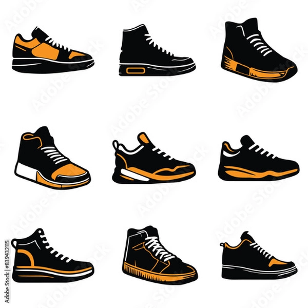 Obraz shoes icons