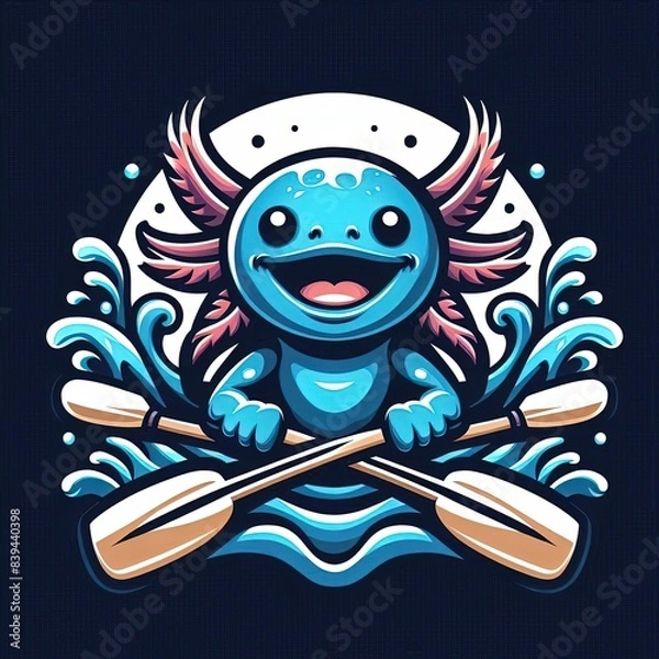 Fototapeta  axolotls