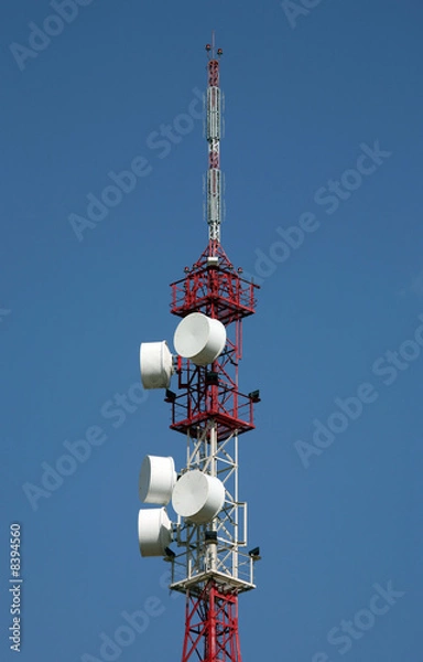 Fototapeta Telecommunication tower