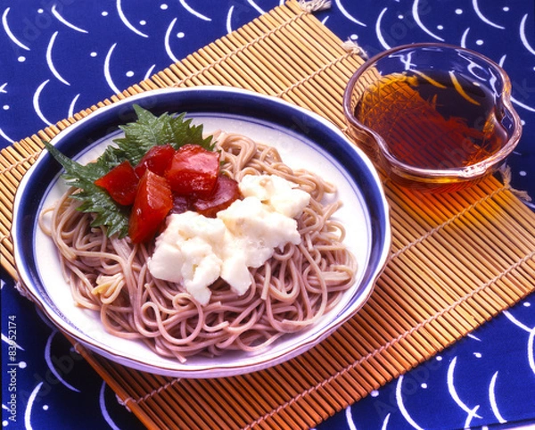 Fototapeta 山かけ蕎麦