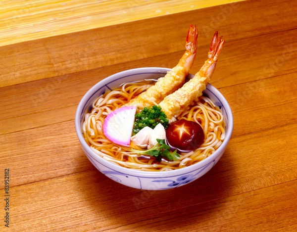 Fototapeta 天ぷらうどん