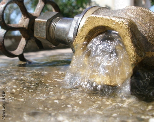 Fototapeta robinet