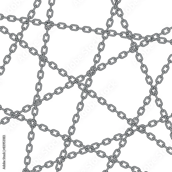 Fototapeta Chain pattern