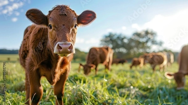 Obraz Beef Cattle Ranchingin
