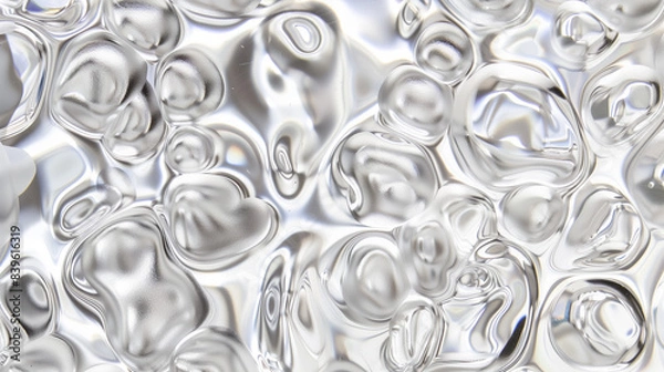 Fototapeta melted plastic texture background