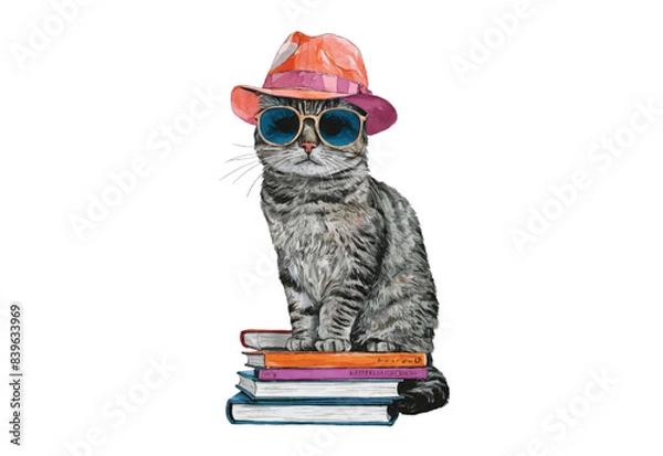 Obraz Cute Cat Clipart