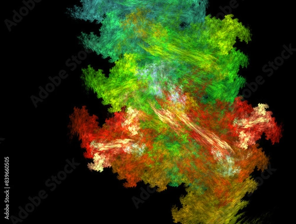 Fototapeta Imaginatory fractal abstract background Image