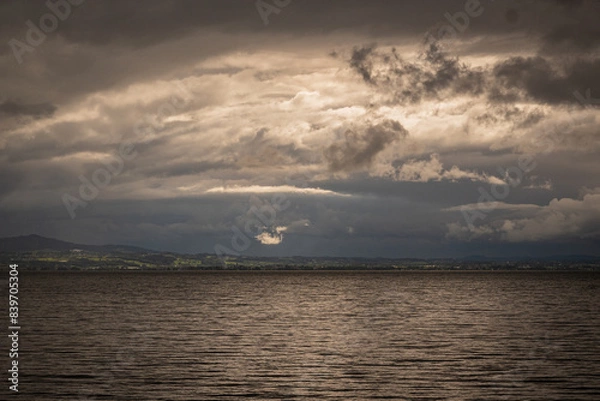 Obraz sunset over the sea