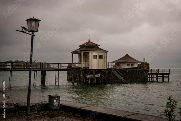 Obraz houses on the river