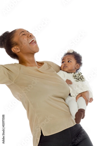 Fototapeta Model happy successful arms in the air