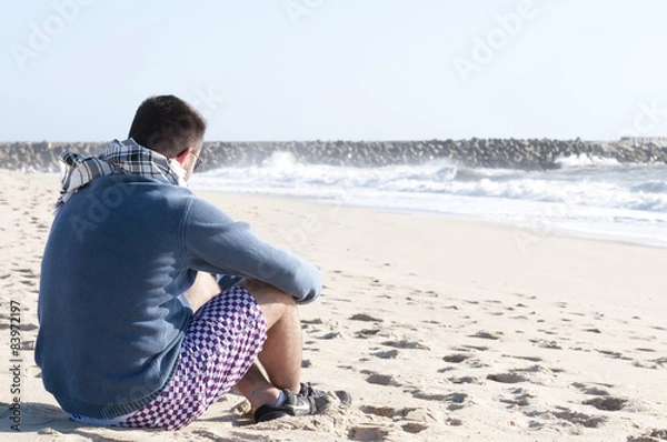 Obraz Uomo solitario