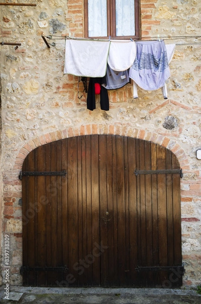 Obraz Monteriggioni, Tuscany, Italy.