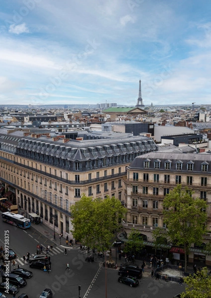 Obraz Some buildings in Paris.